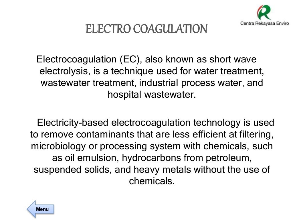 Electro coagulation EC Electrocoagulation for Waste Water Treatment…