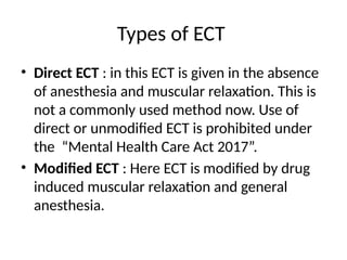 ELECTRO CONVULSIVE THERAPY.pptx MENTAL HEALTH NURSING | PPTX