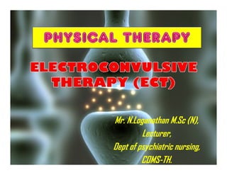 Treat life ECT Digital Electro Convulsive Therapy Unit Threatening