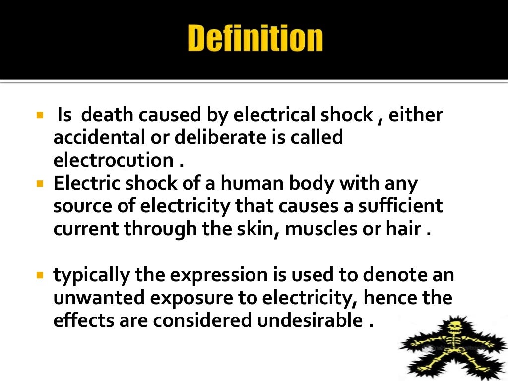 Electrocution