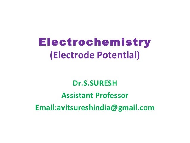 Electrode Potential