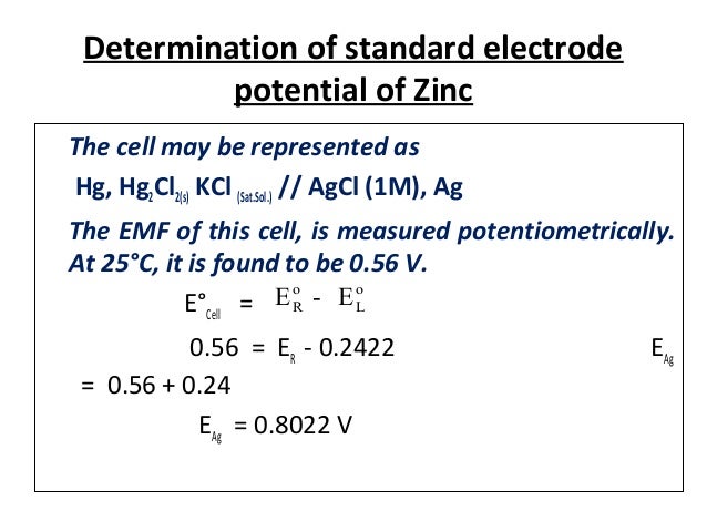 Electrode Potential