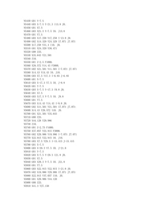 N5430 G01 Y-7.5
N5440 G03 X-7.5 Y-21.3 I13.8 J0.
N5450 G01 X7.5
N5460 G03 X21.3 Y-7.5 I0. J13.8
N5470 G01 Y7.5
N5480 G03 X17.258 Y17.258 I-13.8 J0.
N5490 G02 X14.329 Y24.329 I7.071 J7.071
N5500 X17.258 Y31.4 I10. J0.
N5510 G01 X24.329 Y38.471
N5520 G00 Z25.
N5530 X35.643 Y21.501
N5540 Z10.
N5550 G01 Z-2.5 F1000.
N5560 X28.572 Y14.43 F3000.
N5570 G02 X21.501 Y11.501 I-7.071 J7.071
N5580 X14.43 Y14.43 I0. J10.
N5590 G03 X7.5 Y17.3 I-6.93 J-6.93
N5600 G01 X-7.5
N5610 G03 X-17.3 Y7.5 I0. J-9.8
N5620 G01 Y-7.5
N5630 G03 X-7.5 Y-17.3 I9.8 J0.
N5640 G01 X7.5
N5650 G03 X17.3 Y-7.5 I0. J9.8
N5660 G01 Y7.5
N5670 G03 X14.43 Y14.43 I-9.8 J0.
N5680 G02 X11.501 Y21.501 I7.071 J7.071
N5690 X14.43 Y28.572 I10. J0.
N5700 G01 X21.501 Y35.643
N5710 G00 Z25.
N5720 X44.128 Y29.986
N5730 Z10.
N5740 G01 Z-2.75 F1000.
N5750 X37.057 Y22.915 F3000.
N5760 G02 X29.986 Y19.986 I-7.071 J7.071
N5770 X22.915 Y22.915 I0. J10.
N5780 G03 X7.5 Y29.3 I-15.415 J-15.415
N5790 G01 X-7.5
N5800 G03 X-29.3 Y7.5 I0. J-21.8
N5810 G01 Y-7.5
N5820 G03 X-7.5 Y-29.3 I21.8 J0.
N5830 G01 X7.5
N5840 G03 X29.3 Y-7.5 I0. J21.8
N5850 G01 Y7.5
N5860 G03 X22.915 Y22.915 I-21.8 J0.
N5870 G02 X19.986 Y29.986 I7.071 J7.071
N5880 X22.915 Y37.057 I10. J0.
N5890 G01 X29.986 Y44.128
N5900 G00 Z25.
N5910 X41.3 Y27.158
 