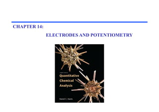 CHAPTER 14:
ELECTRODES AND POTENTIOMETRY
 