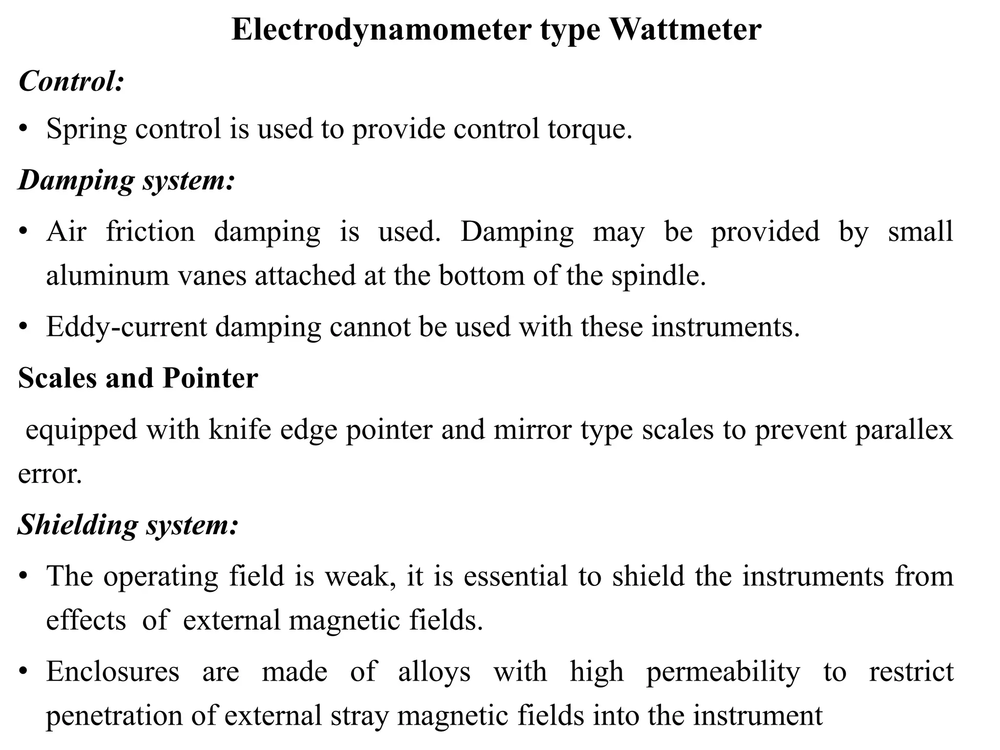 Electrodynamometer wattmeter | PPT