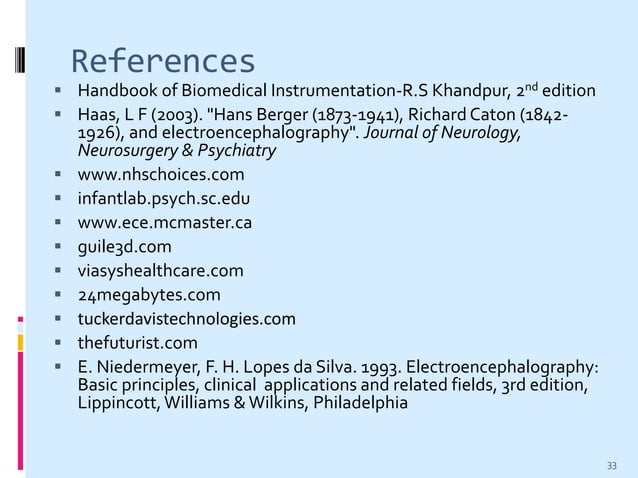 Electroencephalogram(EEG) | PPTX