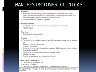 MANIFESTACIONES CLINICAS
 