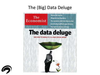 6 
The (Big) Data Deluge 
 