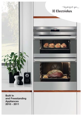 Built In
and Freestanding
Appliances
2010 - 2011
 
