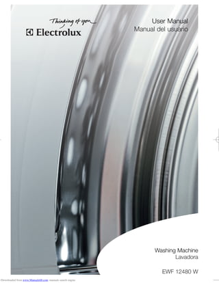 Lavadora Electrolux Manual