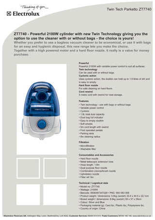 Electrolux Floorcare