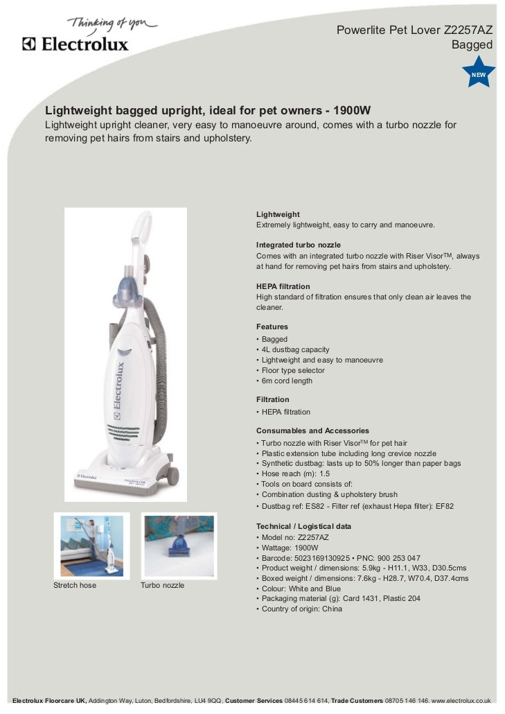 Electrolux Floorcare