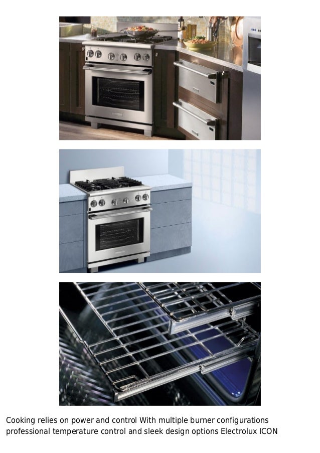 Electrolux icon professional 30 in stainless steel freestanding