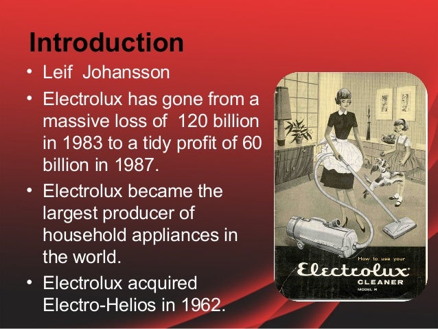 an introduction to the history of electrolux the acquisition and integration of zanussi Frigidaire is the us consumer and commercial home appliances brand subsidiary of european parent company electrolux frigidaire was founded as the guardian frigerator. an introduction to the history of electrolux the acquisition and integration of zanussi Frigidaire is the us consumer and commercial home appliances brand subsidiary of european parent company electrolux frigidaire was founded as the guardian frigerator.