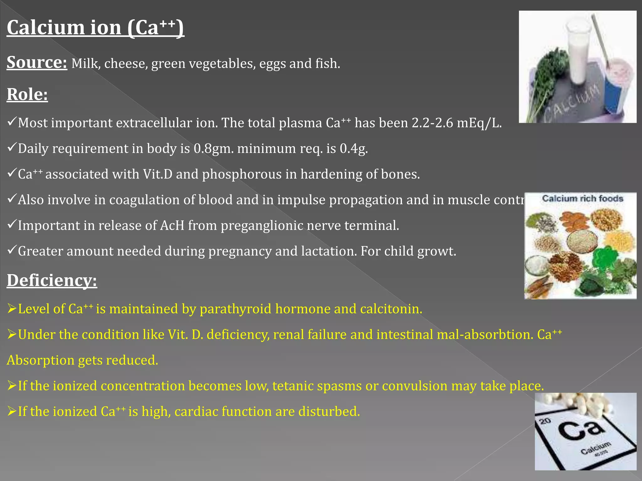 Electrolyte replenishers in Inorganic chemistry / Body therapy | PPT