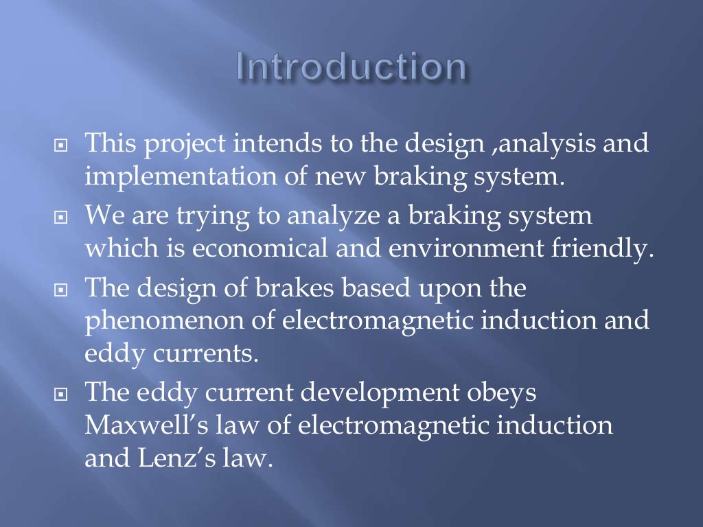 braking system ppt