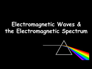 Electromagnetic Waves &Electromagnetic Waves &
the Electromagnetic Spectrumthe Electromagnetic Spectrum
 
