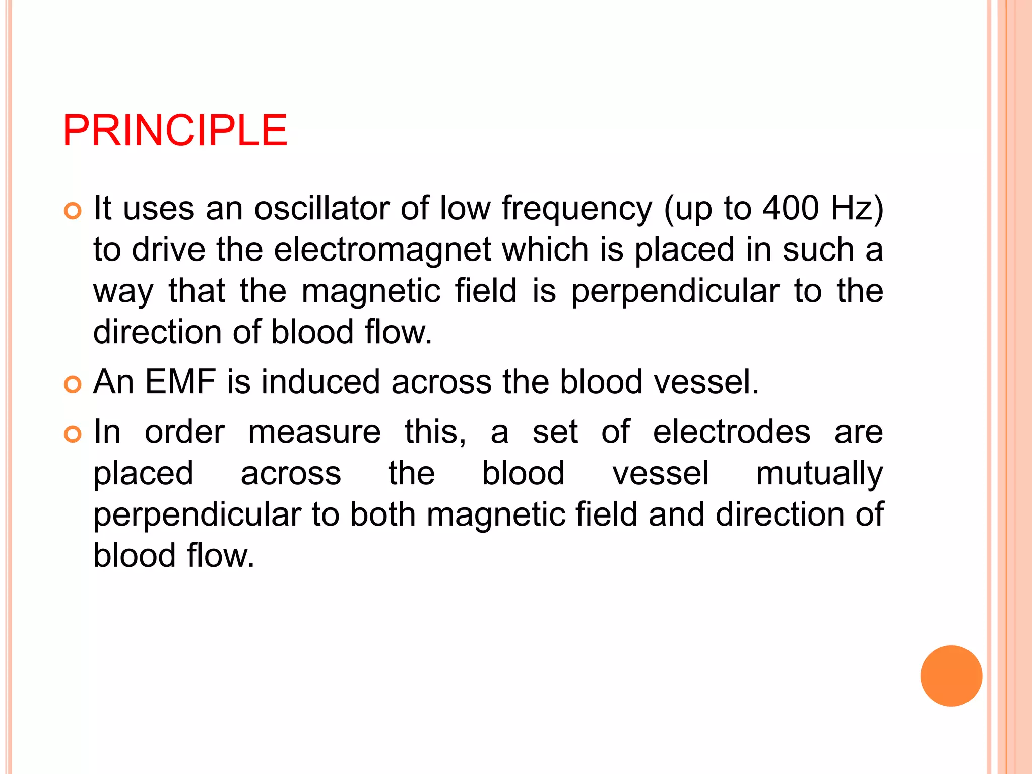 blood flow meter PPT
