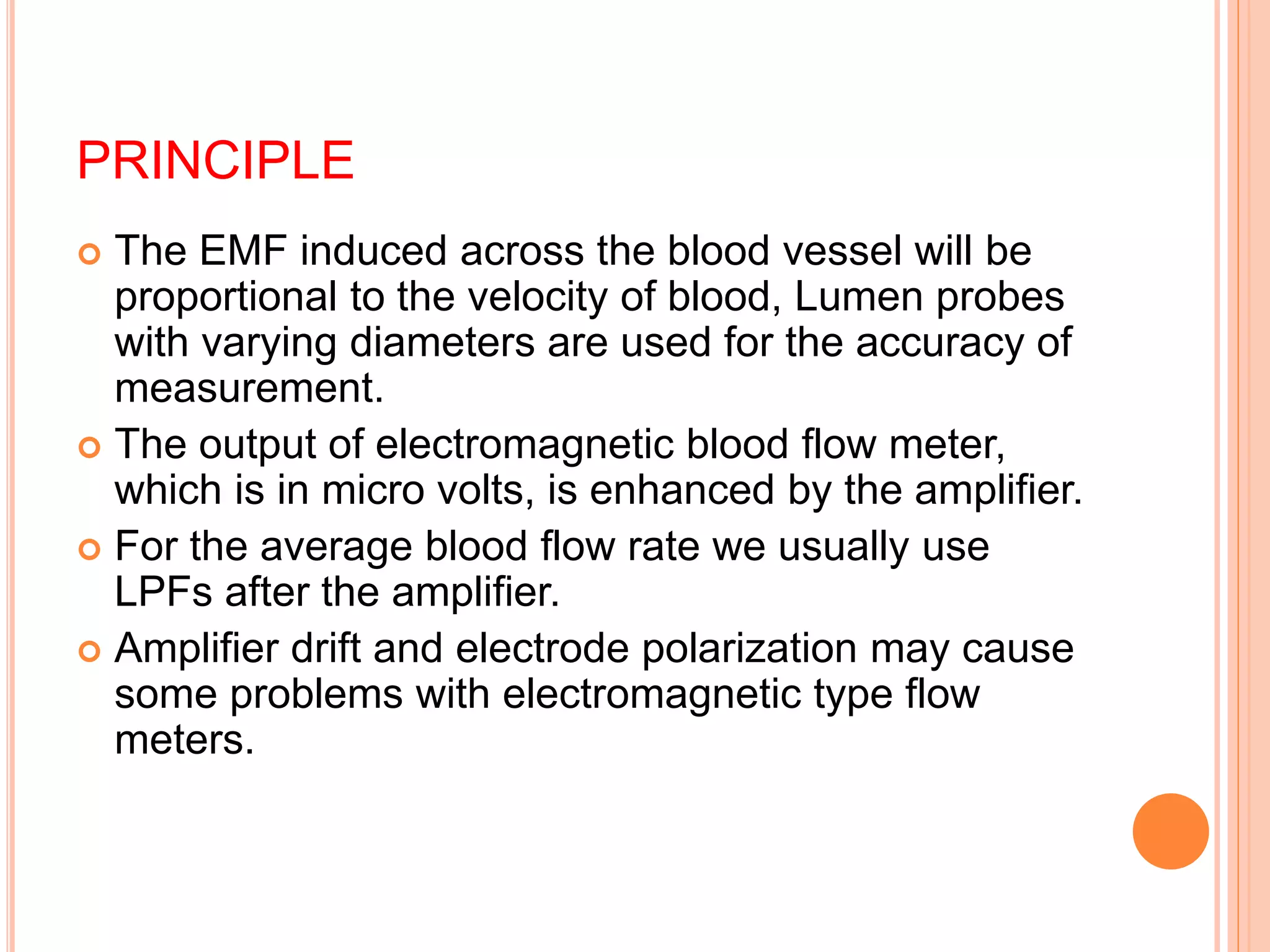 blood flow meter PPT