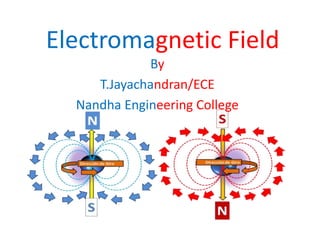 Electromagnetic Field
By
T.Jayachandran/ECE
Nandha Engineering College
 