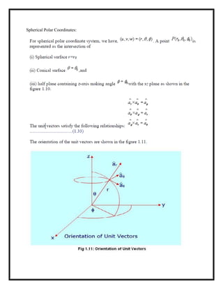 Spherical Polar Coordinates:
 