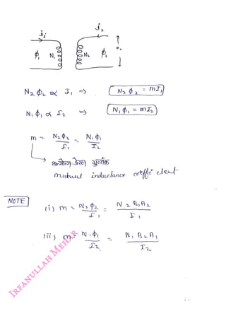 NOTE
<br>
N,
<br>
N
<br>
N,
<br>
()
m
<br>
mT)
<br>
N,
,
mL)
<br>
mutut induetanc coeh det
<br>
N,BA,
<br>
 