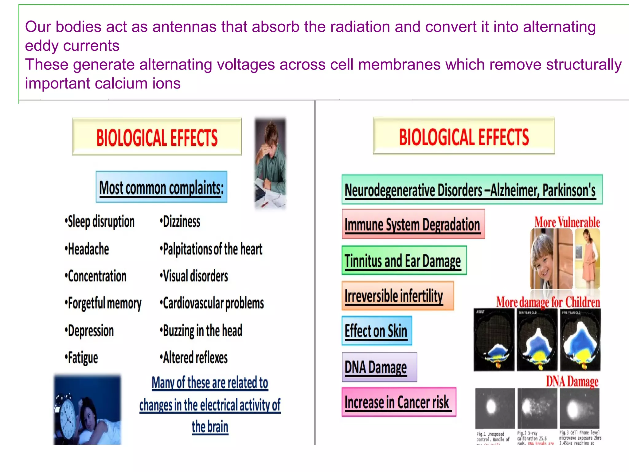 Electromagnetic pollution and its health effects on the organism | PPT