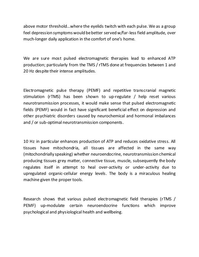 Pulse Therapy Another Way to Relieve Depression