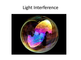 Light Interference 
