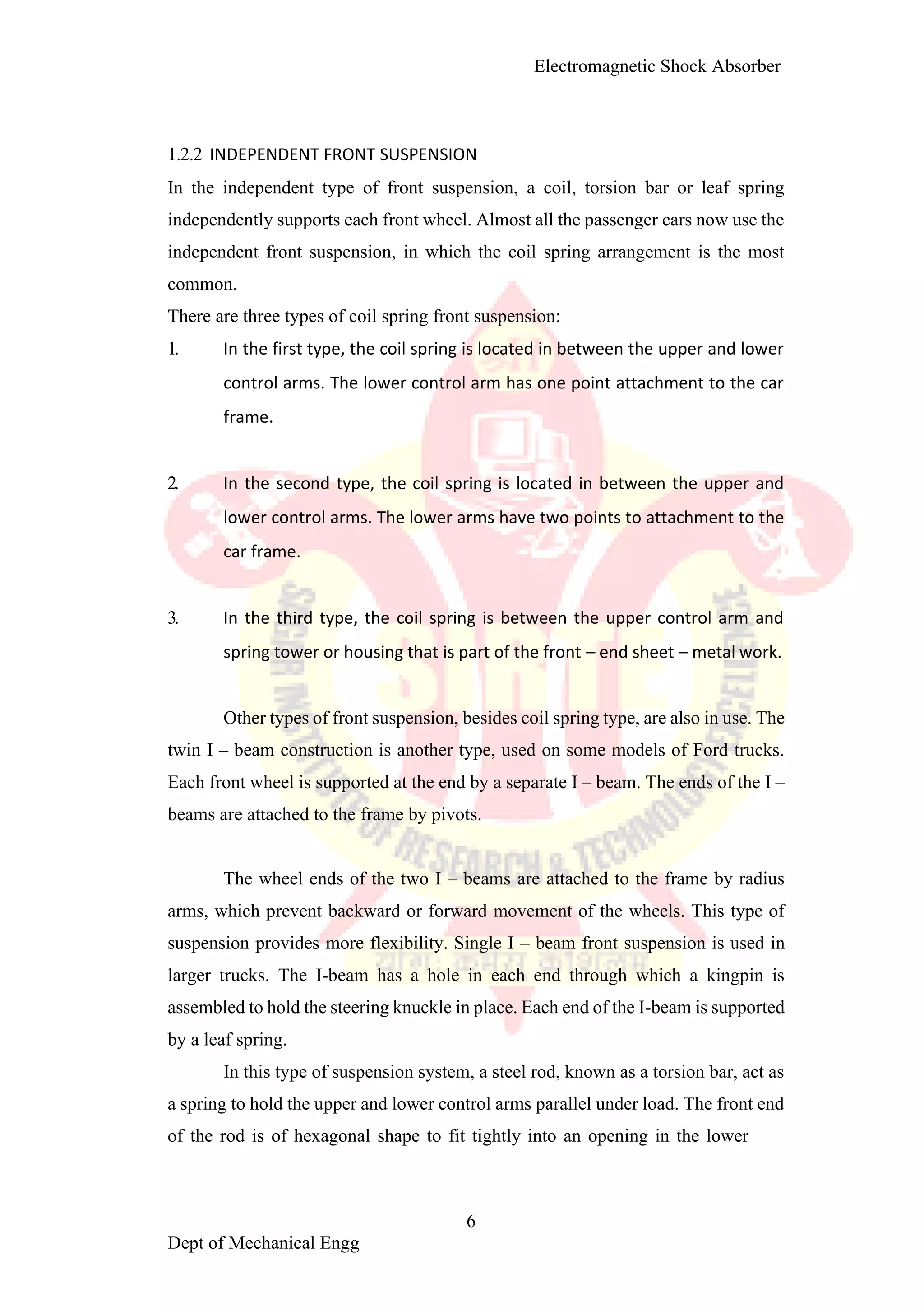 Electromagnetic shoct absorber1 converted