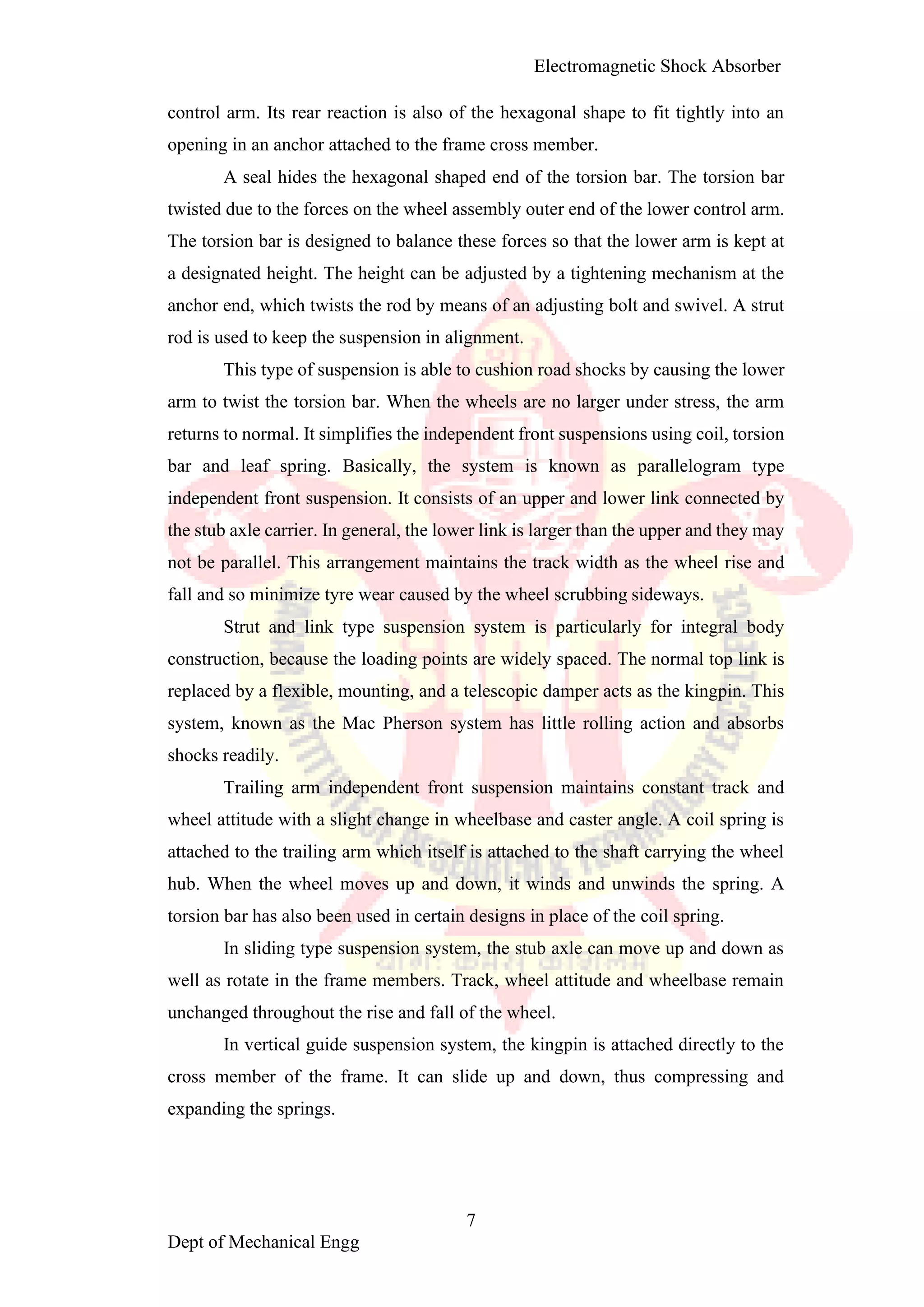 Electromagnetic shoct absorber1 converted