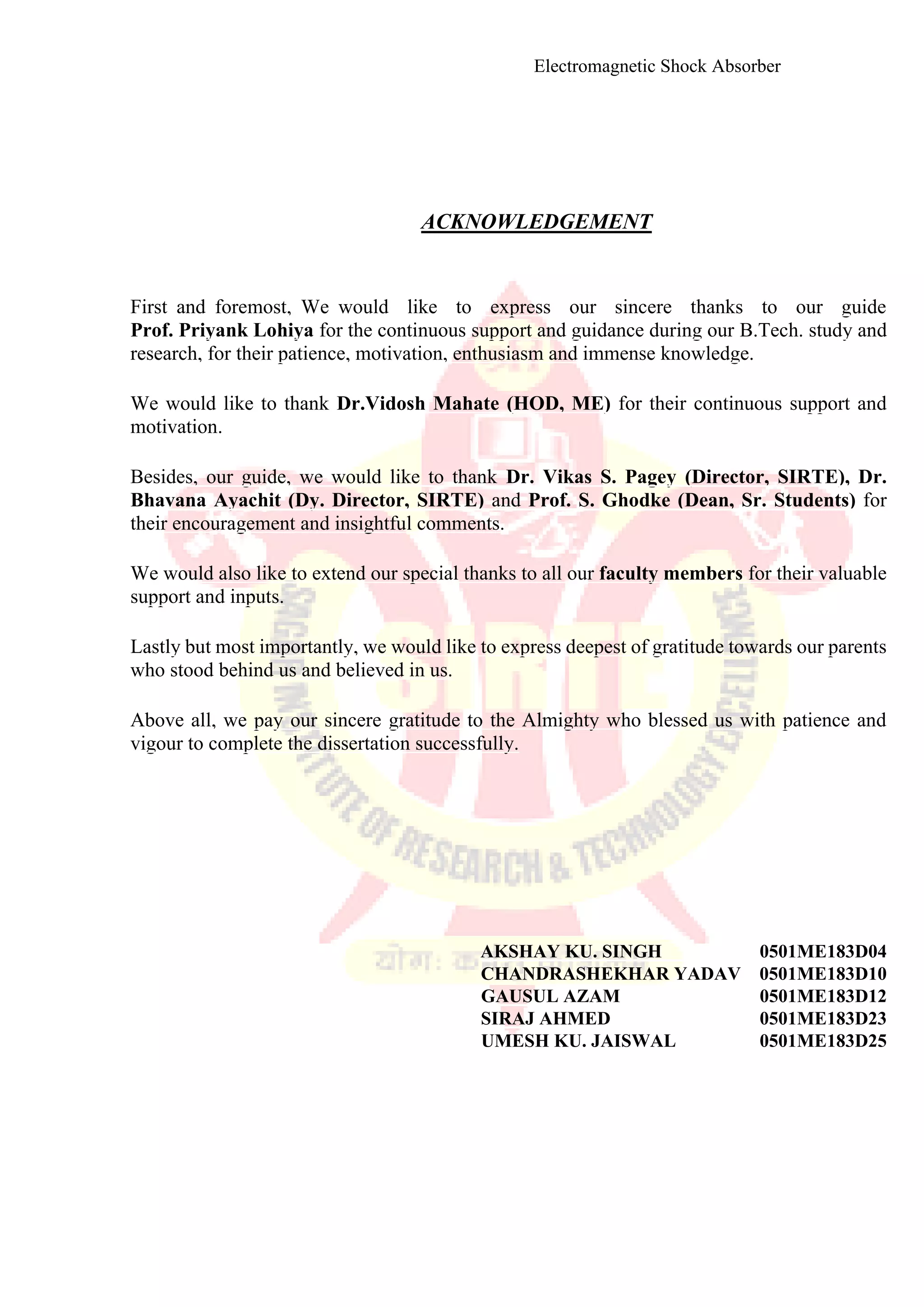 Electromagnetic shoct absorber1 converted
