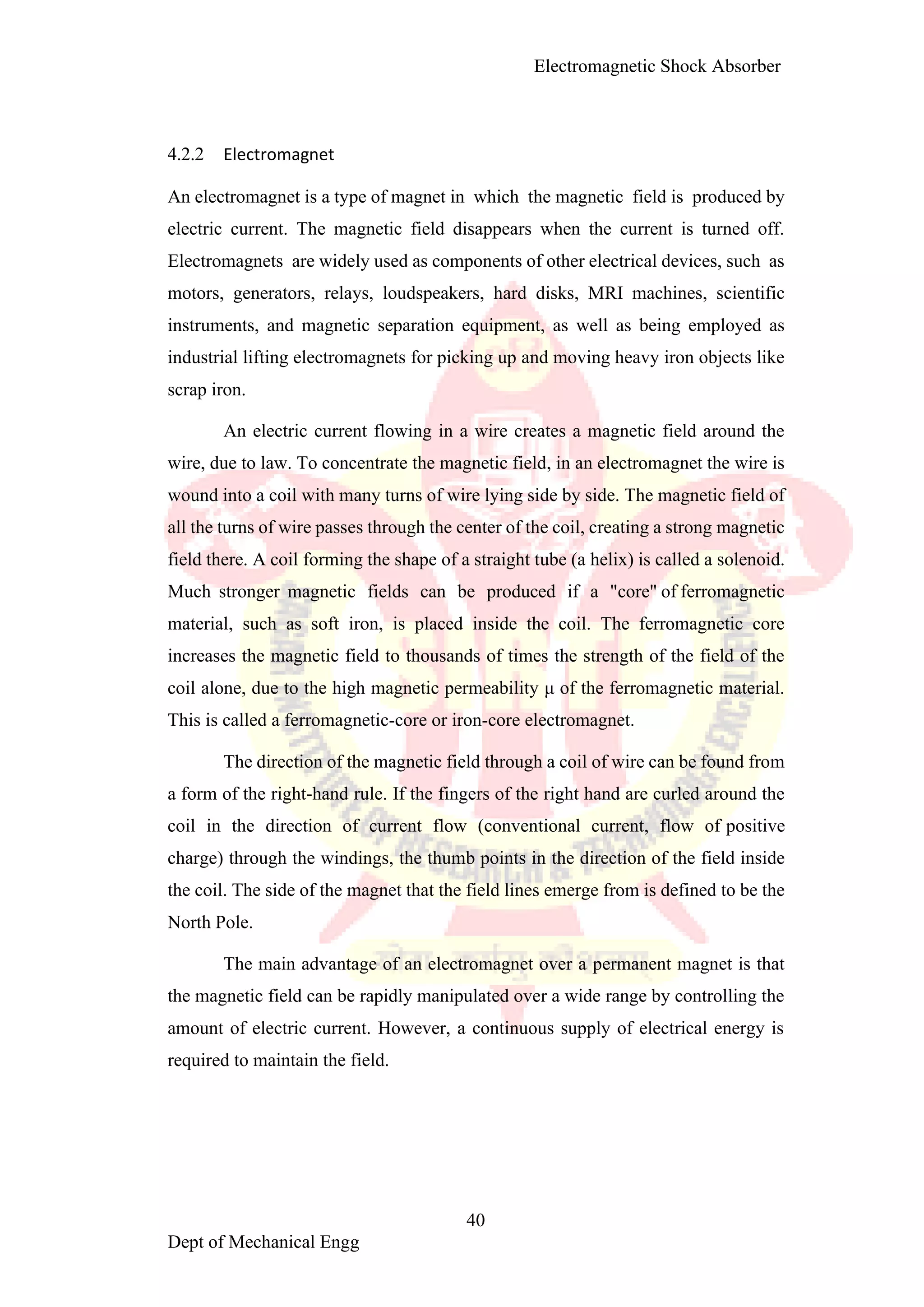 Electromagnetic shoct absorber1 converted