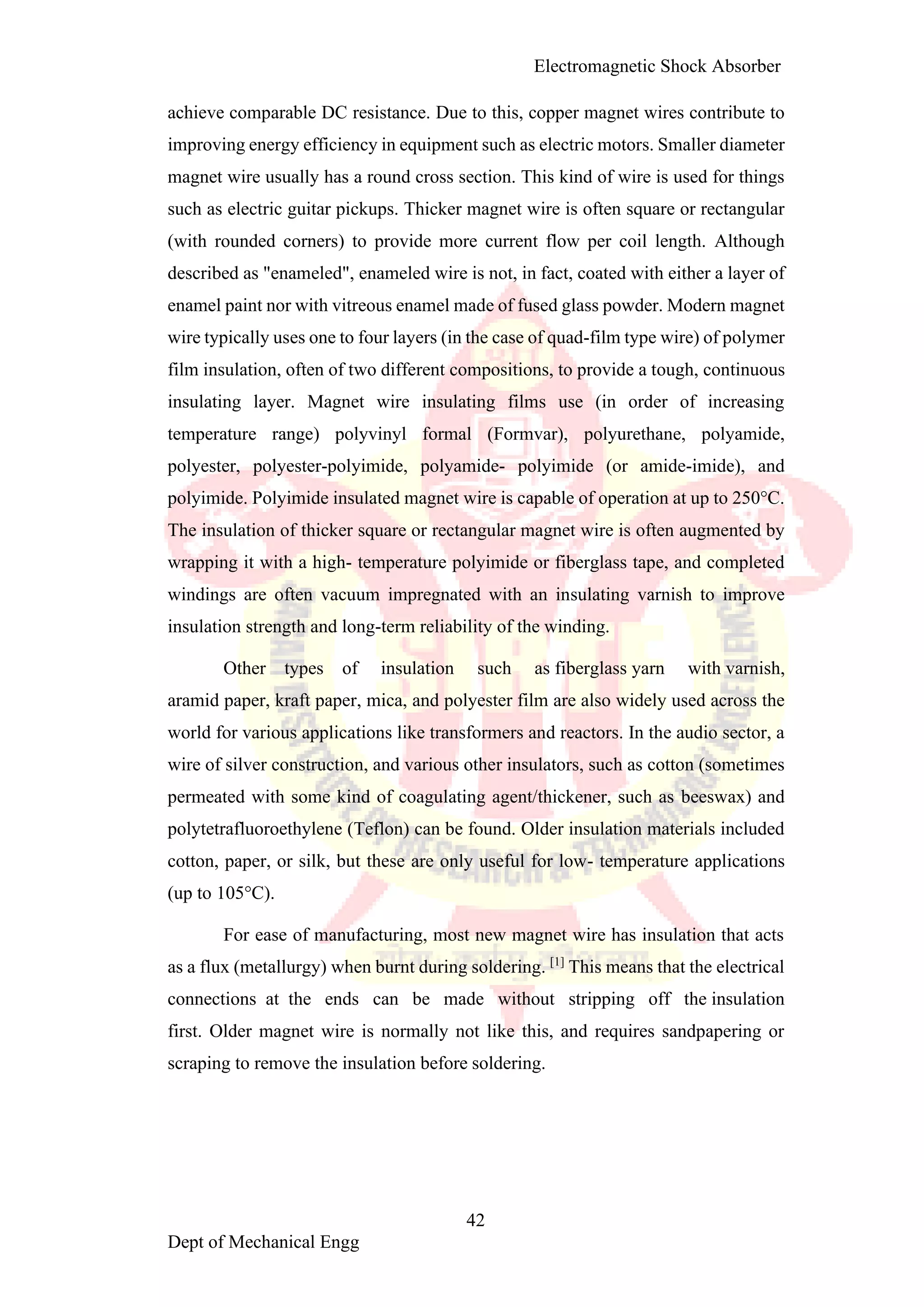 Electromagnetic shoct absorber1 converted