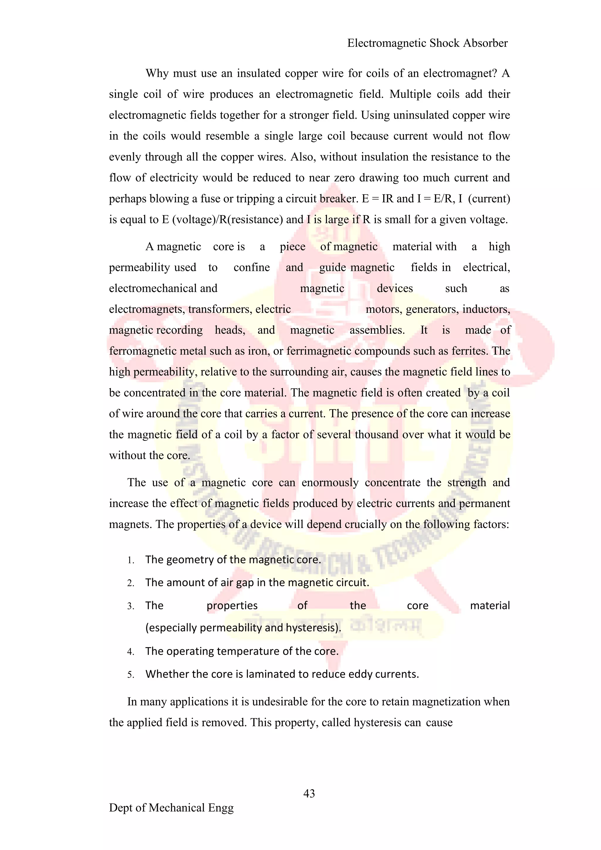 Electromagnetic shoct absorber1 converted