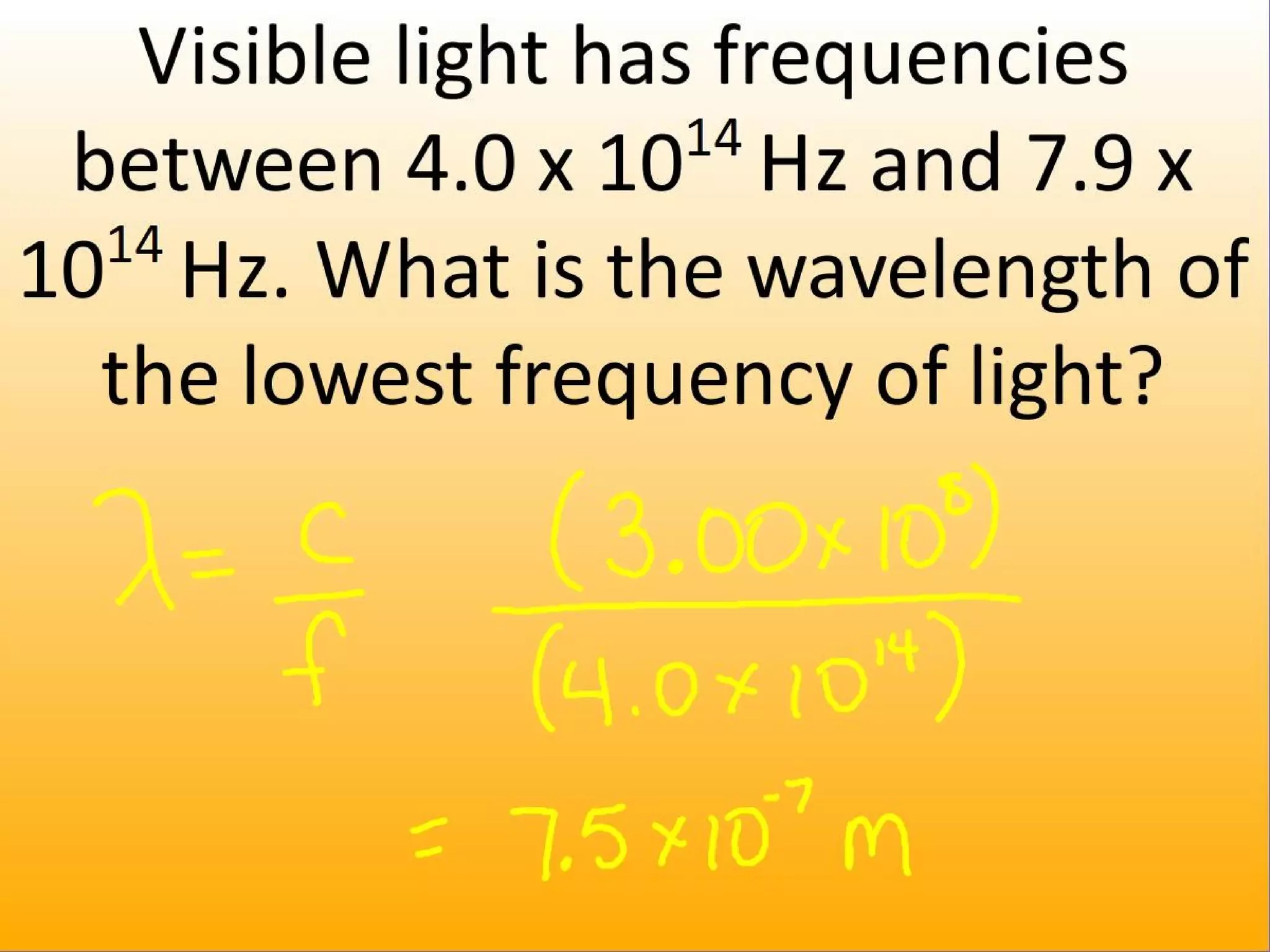 Electromagnetic spectrum