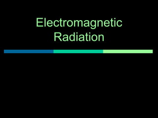 Electromagnetic
Radiation
 