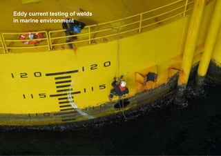 Charlie Chong/ Fion Zhang
Eddy current testing of welds
in marine environment
 