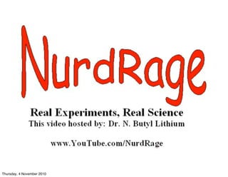 Thursday, 4 November 2010
 