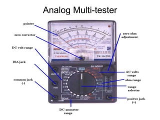 Analog Multi-tester