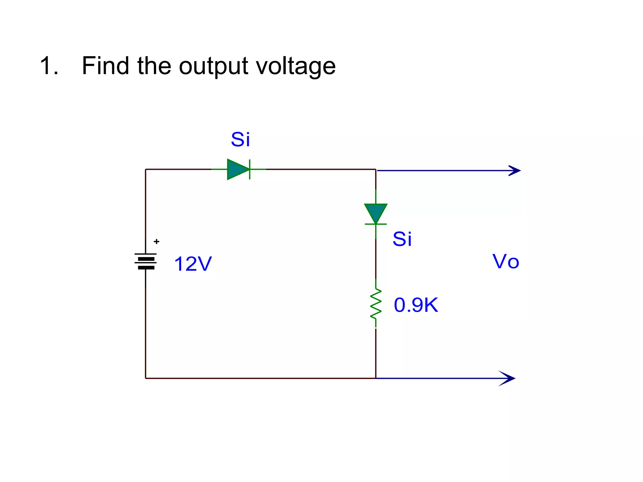 Find the output voltage 
