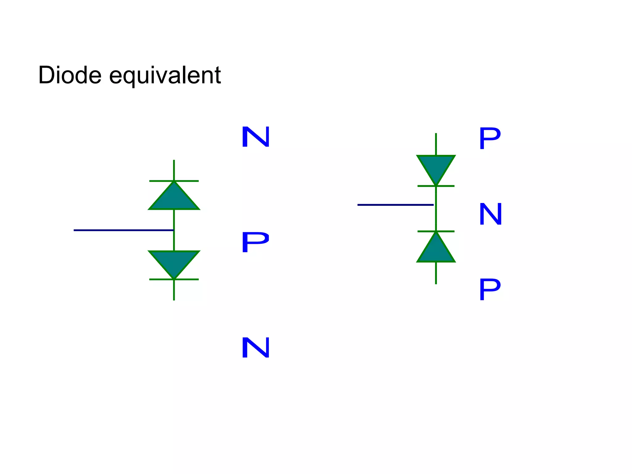 Diode equivalent 