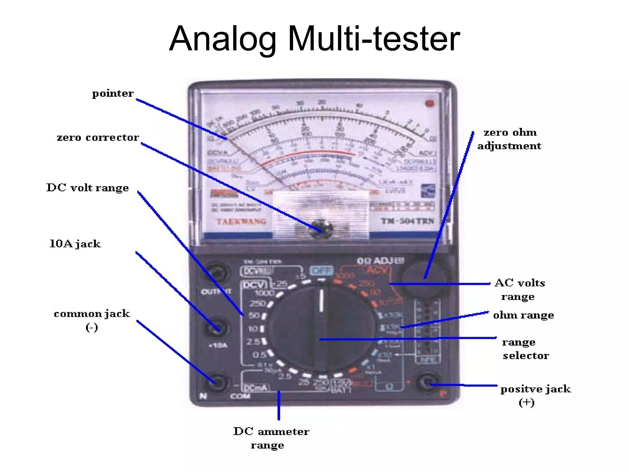 Analog Multi-tester 