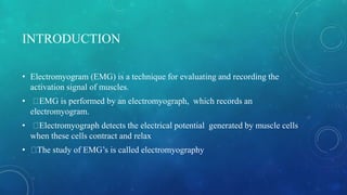 Electromyogram