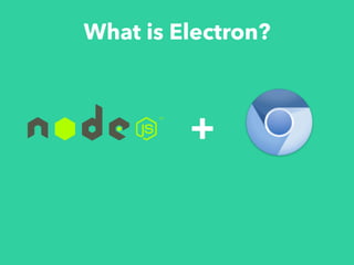 What is Electron?
+
 