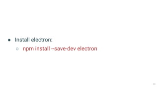 Electron JS | Build cross-platform desktop applications with web ...