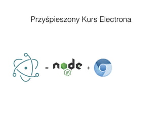 = +
Przyśpieszony Kurs Electrona
 