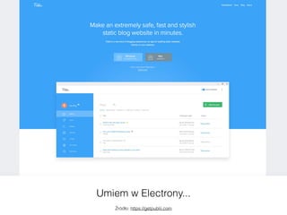 Umiem w Electrony...
Źródło: https://getpublii.com
 