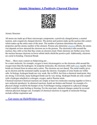 Electron Affinity And Ionization Energy | PDF