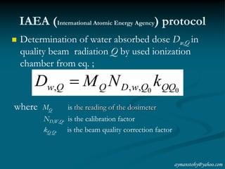 Dosimetric Evaluation of High Energy Electron Beams Applied in ...
